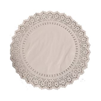 Picture of PAPER DOILIES ROUND 32CM X 10 PCS